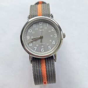 Timex Weekender Wristwatch with gray/orange